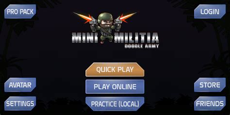 mega mini militia|Mini Militia by King Felix360.